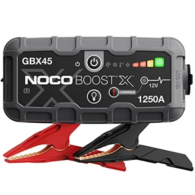Immagine di NOCO Boost X GBX45: Avviatore di Emergenza al Litio UltraSafe da 1250A 12V per Veicoli con Motori a Benzina fino 6,5 Litri e Diesel 4,0