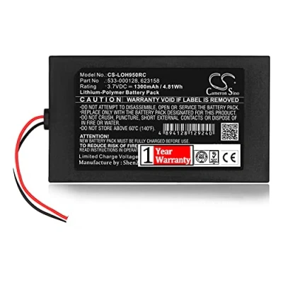 Immagine di Batteria compatibile con Replacement for LOGITECH 915 000257, 000260, Elite, Harmony 950 part NO 533 000128, 623158