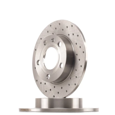 Immagine di BREMBO XTRA LINE 08.9136.1X Disco freno 245 10 5 forato, pieno rivestito con bulloni/viti AUDI: A4 B6 Avant, B7 Sedan, SEAT: Exeo ST