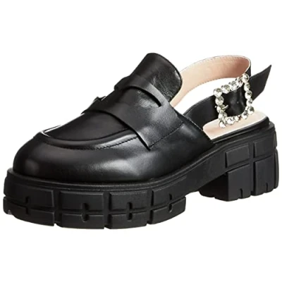 Immagine di L37 HANDMADE SHOES Più di questo, Sandalo Donna, Nero, 37 EU