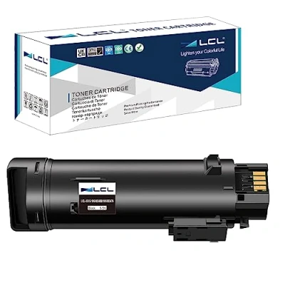 Immagine di LCL Compatibile Cartucce Toner 6510 6510DN 6510N WorkCentre 6515 6515DN Sostituzione per Xerox 6515/6515DN/6515 V/N /WorkCentre 6515DNI/6515DNM/6515N 106R03480 106R03476 5500Pagine (1 Nero)