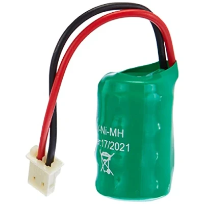 Immagine di VIMAR 00910 Batteria Ricaricabile Ni MH 4,8 V 80 mAh di Ricambio per torce elettroniche, Compatibile con Eikon, Arké, Plana, Idea