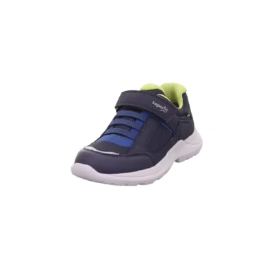 Immagine di Superfit RUSH Sneakers basse per bambini, Taglia: 23, Blau/hellgrün Finta pelle / tessuto