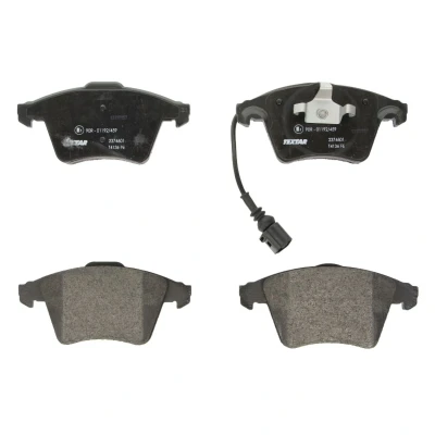 Immagine di TEXTAR 2374601 Kit pastiglie freno con segnalatore usura integrato VOLKSWAGEN: Multivan 5 (7HM, Transporter Bus, 6 Bus