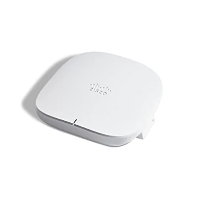 Immagine di Cisco Business 150AX Wi Fi 6 2x2 Access Point con porta da 1 GbE Montaggio a soffitto, Iniettore PoE incluso, protezione hardware 3 anni (CBW150AX E EU)
