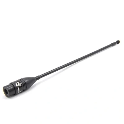 Immagine di vhbw antenna compatibile con Wouxun UVD1P, UV2D, UV6D, UV8D radiotrasmettitori allungabile, 21 cm 37 cm, connettore SMA, nero