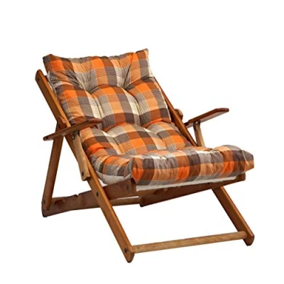 Immagine di TECNOWEB Cuscino imbottito per poltrona sdraio relax (115x55x21cm) 100% Made in Italy Ricambio ideale interni ed esterni (giardini, cortili, terrazzi) Disponibili diversi colori