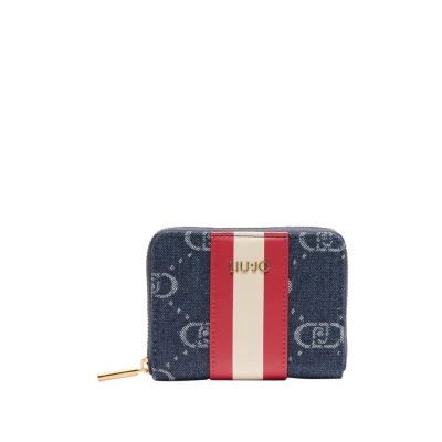 Immagine di LIU JO ZIP Around Portafoglio, Donna, Taglia: One Size, Blu denim