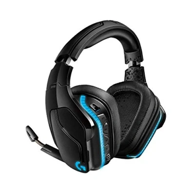 Immagine di Logitech G935 Cuffie gaming Wireless 7.1, Surround Sound, Lightsync, NA, 2,4GHZ, N/A, EMEA (ricondizionate)