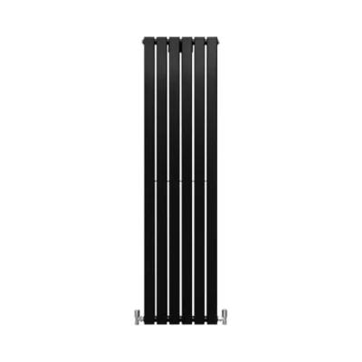 Immagine di Radiatori Termosifoni in Acciaio Calorifero a Doppio Strato Pannelli Piatti Riscaldamento Centralizzato Colonna Termosifone Orizzontale Radiatore Parete Nero Opaco 160 x 42 cm