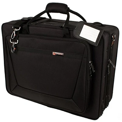 Immagine di Protec PB301F Custodia per tromba e flicorno soprano, della linea Pro Pac Case, colore nero