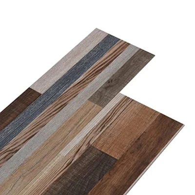 Immagine di vidaXL Listoni Pavimento in PVC 4,46 m² 3 mm Autodesivi Multicolore