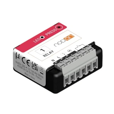 Immagine di NodOn SIN 4 1 20 Modulo multifunzione 100% interoperabile Zigbee, Bianco