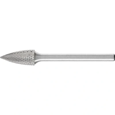 Immagine di PFERD 21222773 Punta fresatrice Metallo temprato Archivio ovale Lunghezza 43 mm Dimensione, Ø 6 operativa 13 Diametro albero 3 1 pezzo