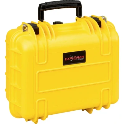 Immagine di Explorer Cases Valigetta portaoggetti outdoor 3317HL.Y yellow with pick &amp; pluck foam (L x A P) 33 24 17 cm Giallo