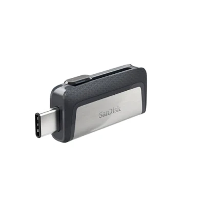 Immagine di SanDisk Ultra® DualDrive Memoria ausiliaria USB per Smartphone e Tablet Argento 256 GB 3.2 Gen 1 (USB 3.0), C®