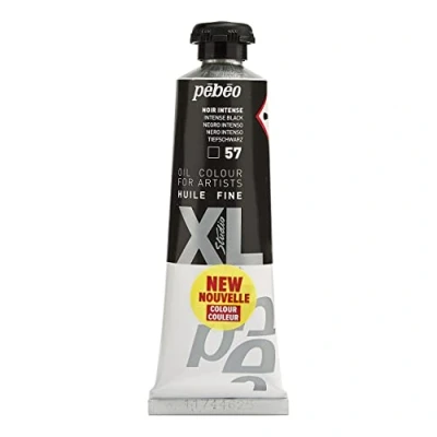Immagine di Pébéo olio fine XL 37 ml Pittura ad Nero Intenso