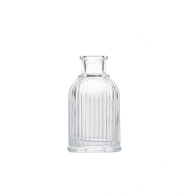 Immagine di 100ml diffusore in vetro trasparente vuoto per aromaterapia di profumo accessori da utilizzare bastoncini ricambio diffusori oli essenziali decorazioni artigianali