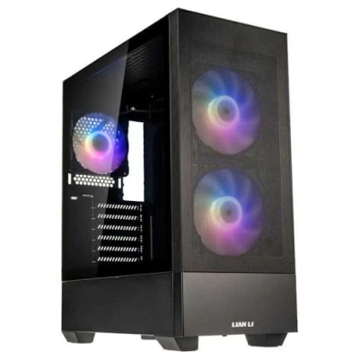 Immagine di Lian Li LANCOOL 205 Mesh Midi Tower Contenitore, PC Case da gioco Nero