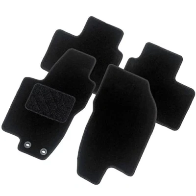 Immagine di AutoStyle TM VW578 Set tappetino Tessile anteriore e posteriore 4 nero