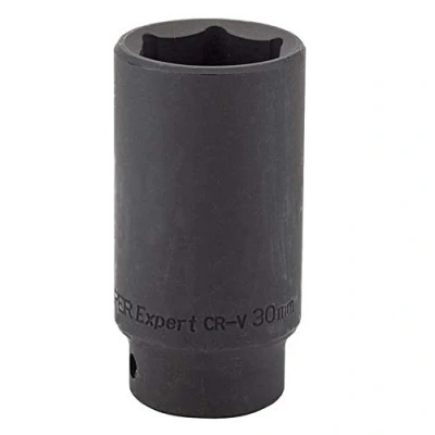 Immagine di Draper Expert 30870 Chiave a Bussola Impatto con Attacco Quadro da 1/2&#039;&#039;, 30 mm