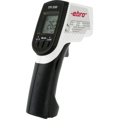 Immagine di ebro TFI 550 Termometro a infrarossi Ottica 30:1 60 +550 C Misurazione contatto
