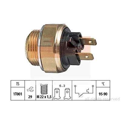 Immagine di EPS 1.850.020 Termocontatto, Ventola radiatore M22x1,5 Made in Italy OE Equivalent CITROËN: AX Hatchback, OPEL: Kadett E CC, Van
