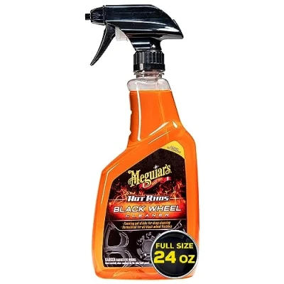 Immagine di Meguiar&#039;s G230524EU Hot Rims Black Wheel Cleaner, 709 ml, Pulitore Specificamente Sviluppato per Cerchi con Finitura Nera