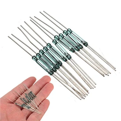 Immagine di EsportsMJJ 10Pcs N/O N/C Spdt Interruttore Magnetico Switch Reed 2.5 X14Mm
