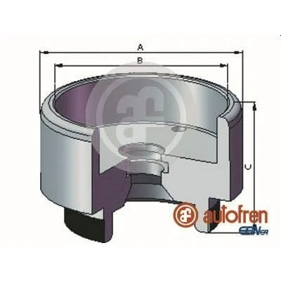 Immagine di AUTOFREN SEINSA D025721 Pistone, Pinza freno 54 Assale anteriore Trw