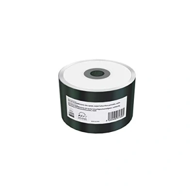 Immagine di Mini CD R 200 MB22 min 24 velocità di scrittura, stampabile su tutta la superficie (stampante a getto d&#039;inchiostro), confezione da 50 pezzi in pellicola (Shrink)
