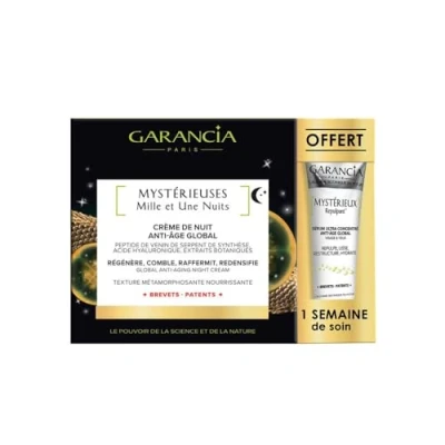 Immagine di Garancia Misterieux Mille et Une Nuit Crema da Notte Anti Aging Global 30 ml + Repellente 5 in omaggio