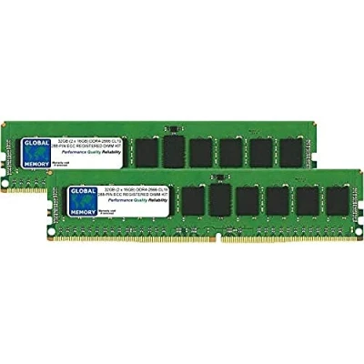Immagine di Kit RAM per Apple IMAC PRO 32GB (2 x 16GB) DDR4 2666MHz PC4 21300 288 PIN ECC REGISTRATO DIMM (RDIMM)