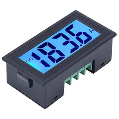 Immagine di YB5135DB Tester di tensione digitale mini voltmetro DC Retroilluminazione blu nero pannello LED Precisione Volt Monitor AC100 240V(DC 0 500V)
