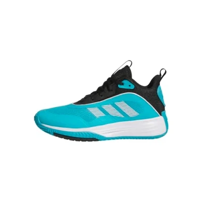 Immagine di adidas Performance Ownthegame 3.0 Scarpe da basket, Uomo, Taglia: 39 1/3, Lucid cyan/white/core black Tessuto / sintetico
