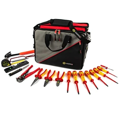 Immagine di C.K T5982 Kit utensili Elettricisti in custodia 20 parti