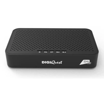 Immagine di DIGIQUEST Decoder Combo tivùsat Maximo DVB S2 e T2 1 mese DAZN STANDARD incluso Telecomando 2 in Smartcard inclusa Funzione di registrazione attivabile Abilitato