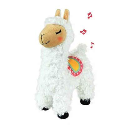 Immagine di Jemini 023782 Lola Le Lama Peluche +/ 26 cm Musicale et lumineuse Luminoso, Colore Bianco