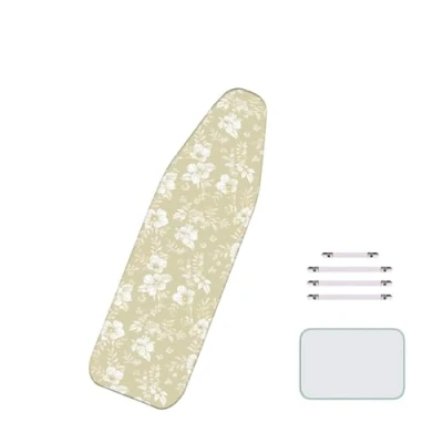 Immagine di BLEDD Copriasse da stiro grande, XXL, 160 x 60 cm, design a 2 strati, ispessito resistente al calore, splendidamente modellato