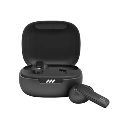 Immagine di JBL LIVE PRO 2 TWS Auricolari True Wireless, Cuffie In Ear Bluetooth Senza Fili con Cancellazione Adattiva del Rumore e 6 Microfoni, Impermeabili IPX5, fino a 40h di Autonomia Combinata, Nero