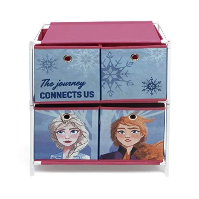 Immagine di meuble Avec 4 Conteneurs Textiles 53x30x60cm La Reine des Neiges II