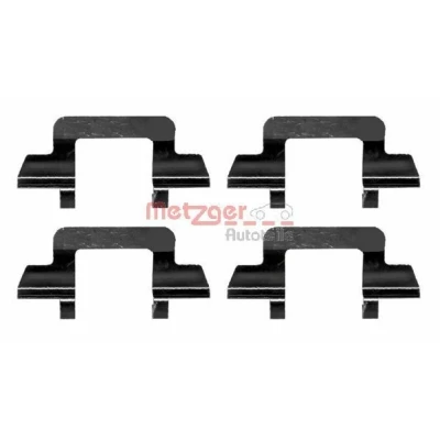 Immagine di METZGER 109 1243 Kit accessori, Pastiglia freno CITROËN: C3 I Hatchback, C2 Hatchback