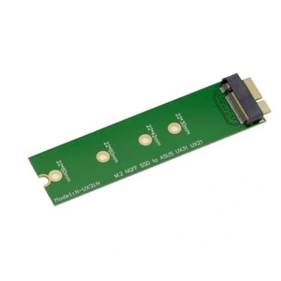 Immagine di KALEA INFORMATIQUE Adattatore da M2 NGFF B Key SATA a Asus Zenbook UX21 UX31 UX51 per il montaggio di un&#039;unità SSD M.2 al posto dell&#039;unità originale.