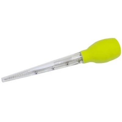Immagine di Fackelmann, Multicolore Pipetta Aspira Liquidi, Permette di Filtrare e Separare Il Grasso dai Cibi, Silicone, 6 cm