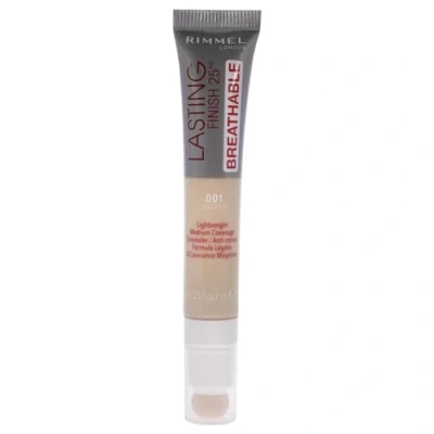Immagine di Rimmel London Lasting Finish Breathable 25H Correttore, Copre Occhiaie, Imperfezioni e Discromie, Light Ivory , 7 ml