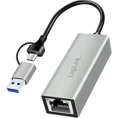 Immagine di LogiLink Controllo, Adattatore di rete, Grigio