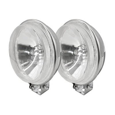 Immagine di Simon Racing SR/DL2 Depth Light, 2 Fari Supplementari Universali, Alogeni di Profondità, 12V, Rotondi, Luce superbianca