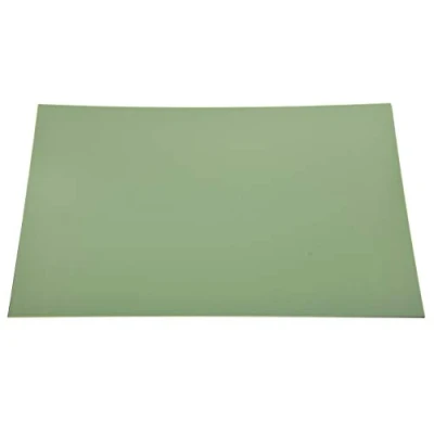 Immagine di Dopro Battipenna bianco per chitarra e basso, materiale antigraffio, 290 x 431 mm, verde menta, 3 strati