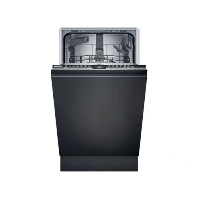 Immagine di Siemens SR63EX24KE, iQ300 Lavastoviglie intelligente completamente integrata, larghezza 45 cm, apertura automatica della porta all&#039;estremità del programma, piacevolmente silenziosa con motore