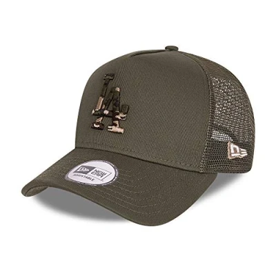 Immagine di New Era Los Angeles Dodgers Camouflage Infill A Frame Adjustable Trucker cap One Size